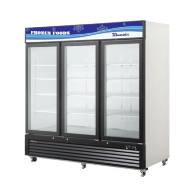 Blueair Glass Door Merchandisers Freezer BKGF72-HC Glass Door Merchandiser Freezer Three Door