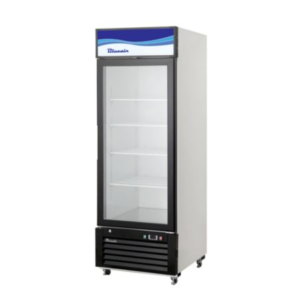 Blueair Glass Door Merchandisers BKGM23-HC Glass Door Merchandiser Refrigerator SINGLE DOOR