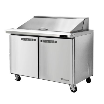 Blueair Prep Tables Mega Size BLMT36-HC Mega Top Sandwich Prep Table Two Door 36”