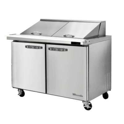 Blueair Prep Tables Mega Size BLMT60-HC Mega Top Sandwich Prep Table Two Door 60”