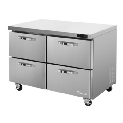 Blueaire Undercounters Drawers BLUR48-D4-HC Undercounter Refrigerator Drawer Four Drawer 48”