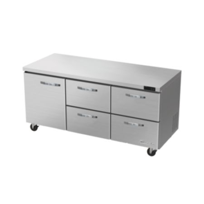 Blueaire Undercounters Drawers BLUR72-D4RM-HC Undercounter Refrigerator Drawer Four Drawer 72”