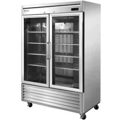 Blueair Reach-In BSR49G-HC Glass Door Reach-In Refrigerator TWO DOOR